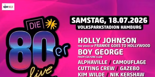 Die 80\u2019er Live-Hamburg, Germany