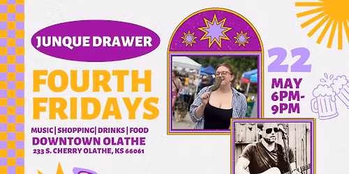 Fourth Fridays at Junque Drawer in Downtown Olathe