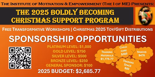 2025 Boldly Becoming Holiday Support Program