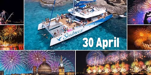 Malta Fireworks Festival Boat Trip \u2013 Grand Harbour Finale (April 30)