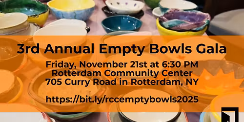 Third Annual Empty Bowls Gala