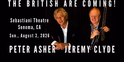 Peter Asher & Jeremy Clyde-Sonoma