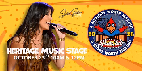 Julia Golden LIVE at the NC State Fair