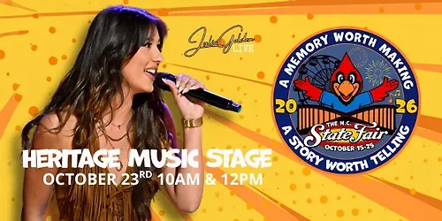 Julia Golden LIVE at the NC State Fair