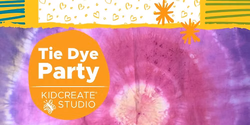 FUN FRIDAY HALF-DAY SUMMER CAMP: Tie Dye Party (4-10 Years)