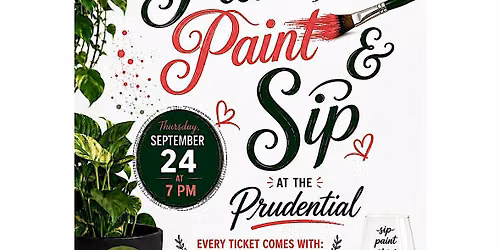 Plant, Paint, & Sip