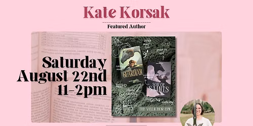 Kate Korsak Book Signing!
