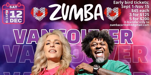 Zumba\u00ae Masterclass with ZES\u00ae Ricardo ZJ\u00ae Anna