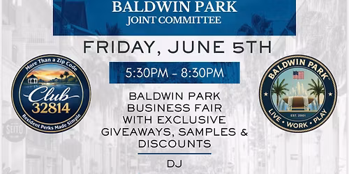 Baldwin Park 25th Anniversary Celebration and Business Fair