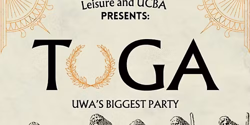LEISURE x UCBA PRESENTS \/\/ TOGA 2026