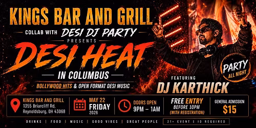 Desi Heat - in Columbus