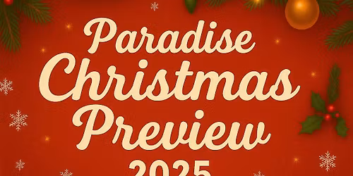 Paradise Christmas Preview 2025