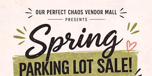 Spring Parking Lot Sale