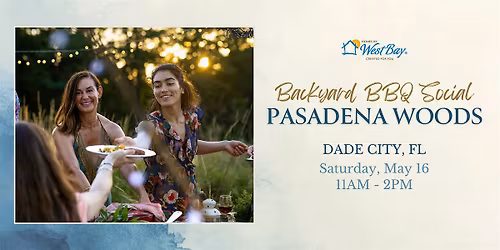 Homes by WestBay | Backyard BBQ at Pasadena Woods