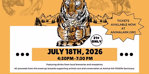 Ales and Tails at Animal Ark