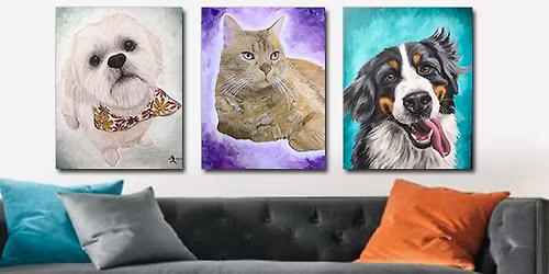 Paint Your Pet's Portrait - Deadline to register is May 31st