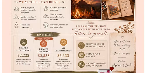 Sedona Soul Sisters Self Care Retreat