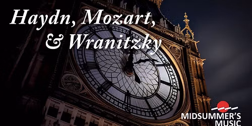 Midsummer's Music | Haydn, Mozart & Wranitzky at Hope United Church of Christ, Sturgeon Bay