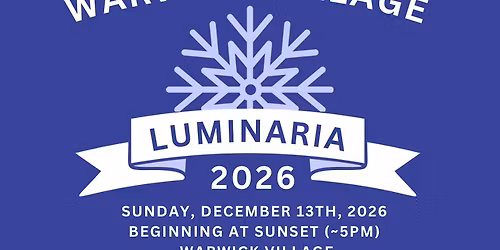 Warwick Village Luminaria 2026