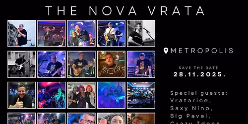 "NOVA VRATA BAND" 28\/11\/2025. @METROPOLIS CLUB