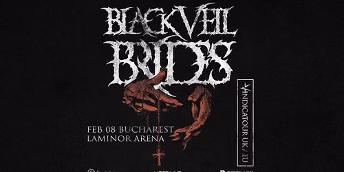 BLACK VEIL BRIDES - 08.02.2027 - BUCHAREST, LAMINOR