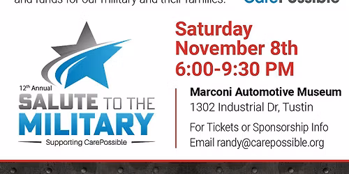 CarePossible's 12th Annual Salute to the Military
