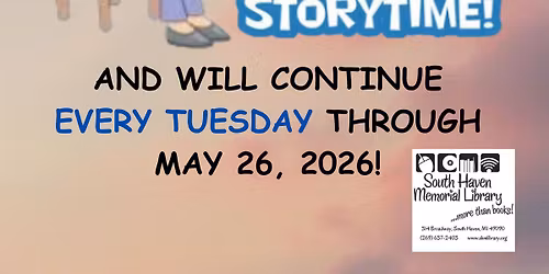 Story Time Tuesdays