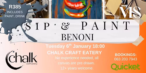 Sip & Paint - BENONI -