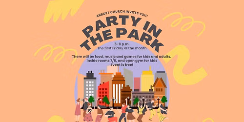 Party in the park, inside edition!
