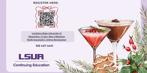 A Very Merry Mixology Night!