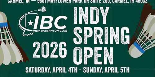 2026 IBC Indy Spring Open