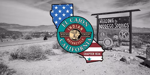 El Cajon IMRG Scenic Ride To Borrego Springs