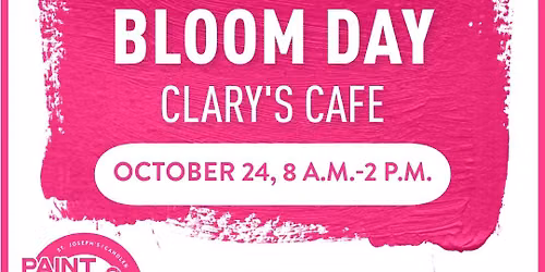 Clary's Breakfast Goes Pink in Bloom Day