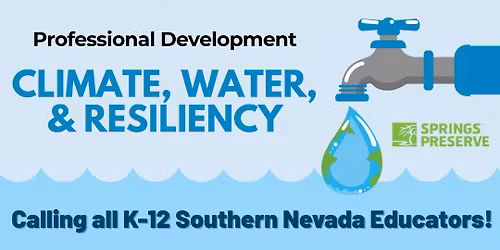 Teacher Training: Climate, Water and Resiliency