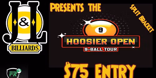 Hoosier Open 9-Ball Tour Season 10 Stop 5