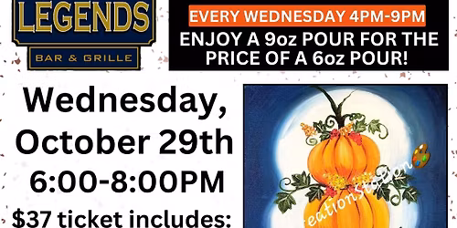 PAINT N' SIP AT LEGENDS BAR & GRILLE