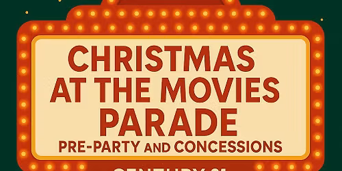 Christmas at the Movies Parade Concession Stand