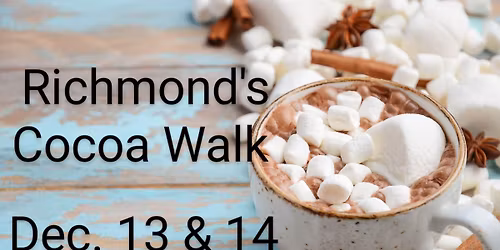 Richmond's Cocoa Walk Weekend & Free photos w/Santa