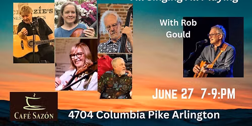 Sunny@Midnight Live at Cafe Sazon with Special Guest Rob Gould 