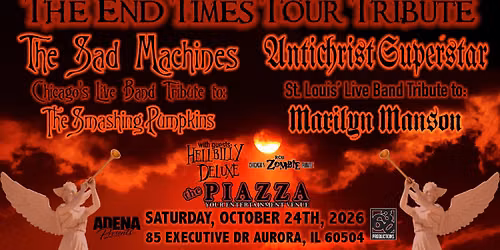 Live Band Tributes to The Smashing Pumpkins, Marilyn Manson, and Rob Zombie Live Band Tributes