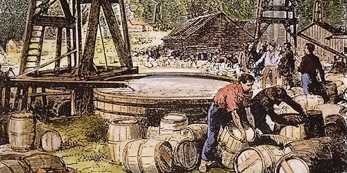 And Up Through the Ground Came a Bubblin' Crude"