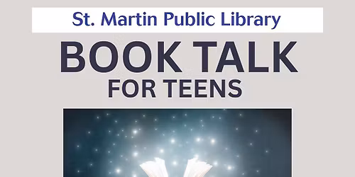 \ud83d\udcda\u2728 Book Talk for Teens! \u2728\ud83d\udcda