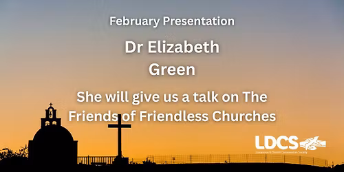 February Talk - Dr Elizabeth Green