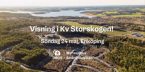 \ud83c\udf89 Omr\u00e5desvisning av Kv Storskogen i Enk\u00f6ping \ud83c\udf89