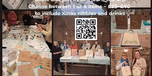 Block Printing Workshop in the Barn!