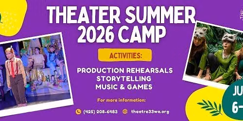 Theatre33 Summer Camp / Летний лагерь в Театре33 — 13259 NE 20th St, Bellevue, WA 98005-2009, United States