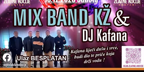 MIX BAND U KLUBU ZLATNE KO\u010cIJE