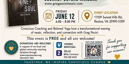 Songs for Souls: An Evening of Music, Healing & Conscious Connection