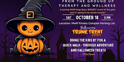 We are excited to join MWR King’s Bay's Trunk or Treat  2025! 🎃
