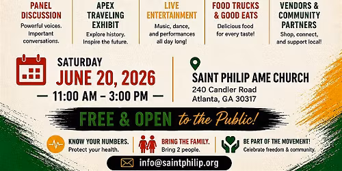 Juneteenth Celebration & Health and Wellness Expo